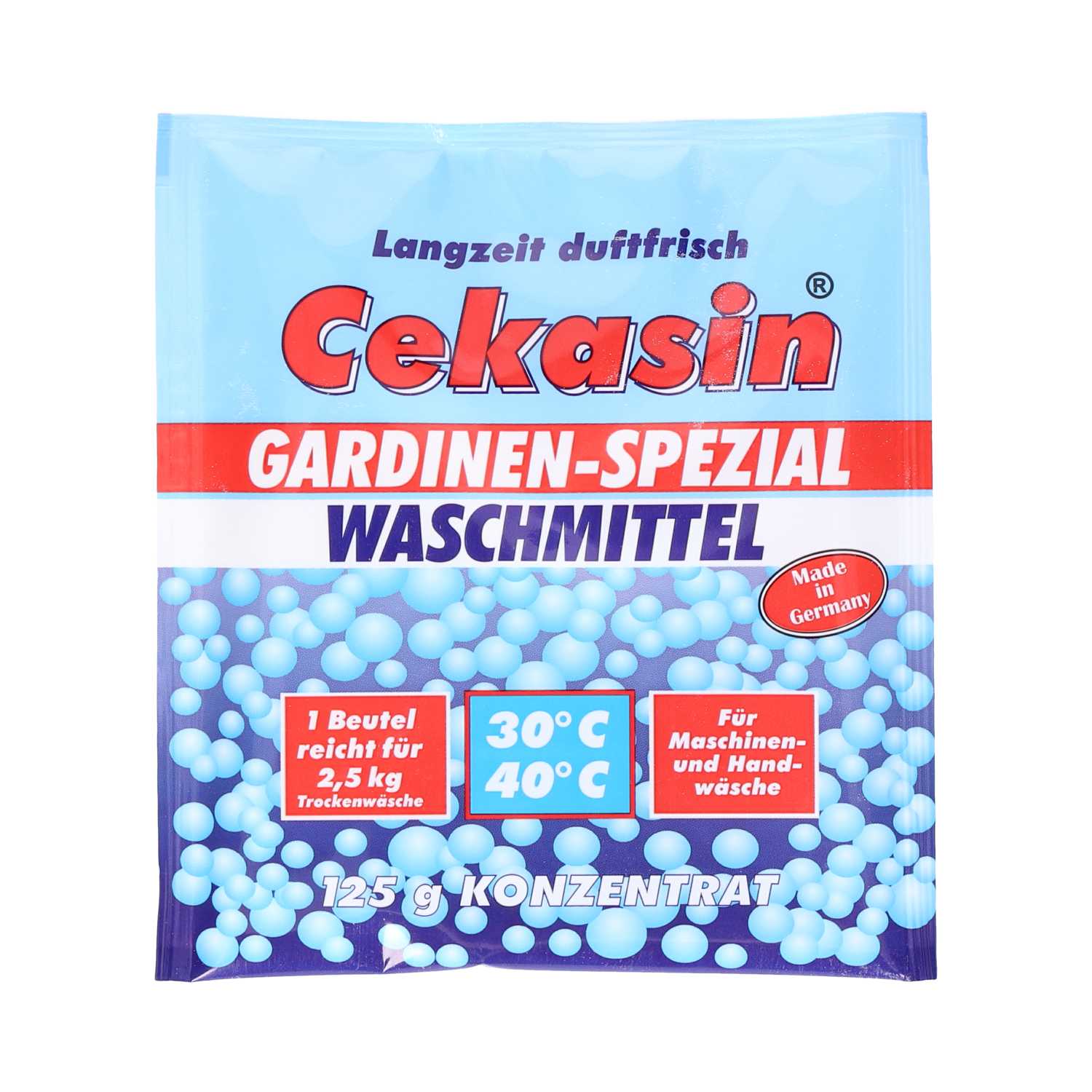 Waschmittel für Gardinen