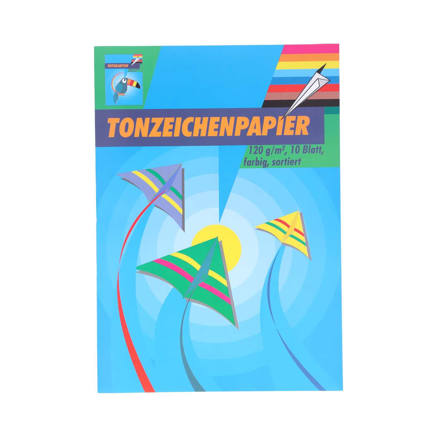 Tonzeichenpapier Block DIN A3 120 g/m² 10 Blatt