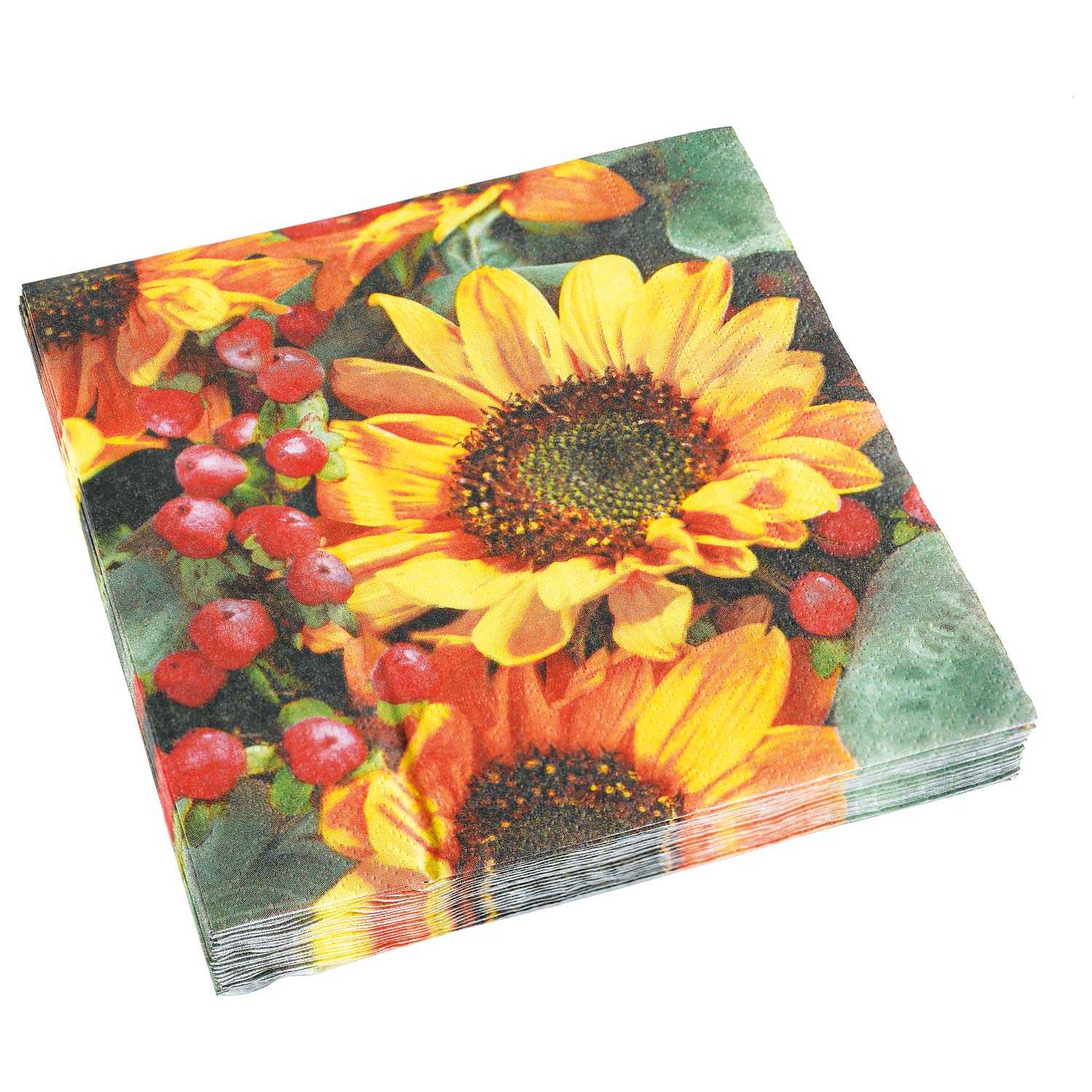 Servietten Herbst 33 x 33 cm 20er 4fach