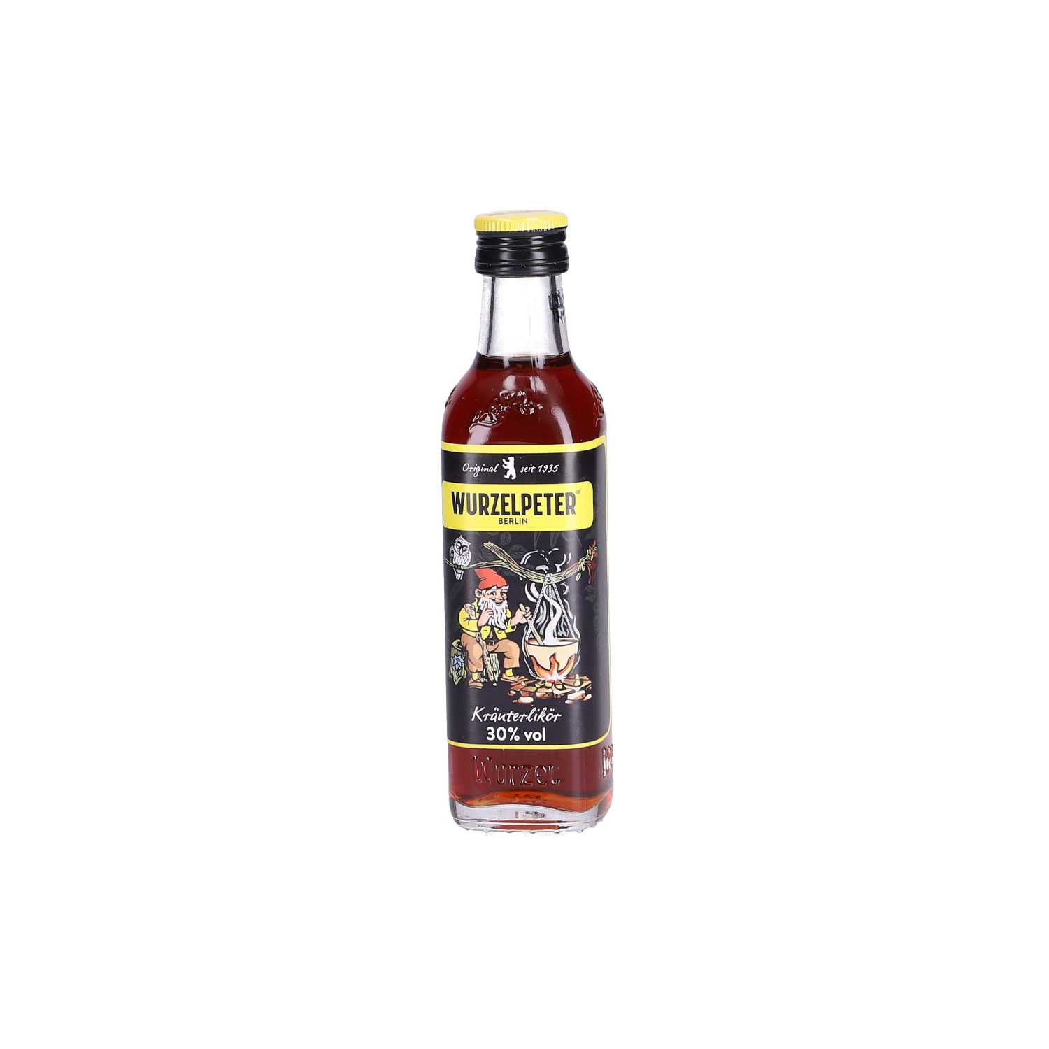 Wurzelpeter Berlin Kräuterlikör 30% Vol. 0,1 Liter