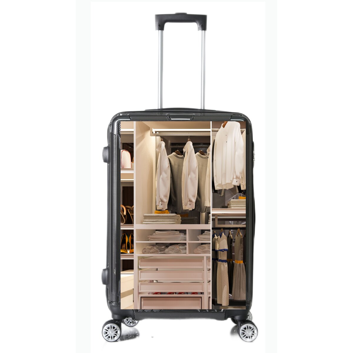 Koffer 3 tlg Trolley Set Kofferset Gepäck Polycarbonat