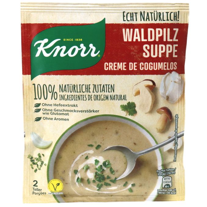 Knorr Waldpilz Suppe, 57g von Knorr