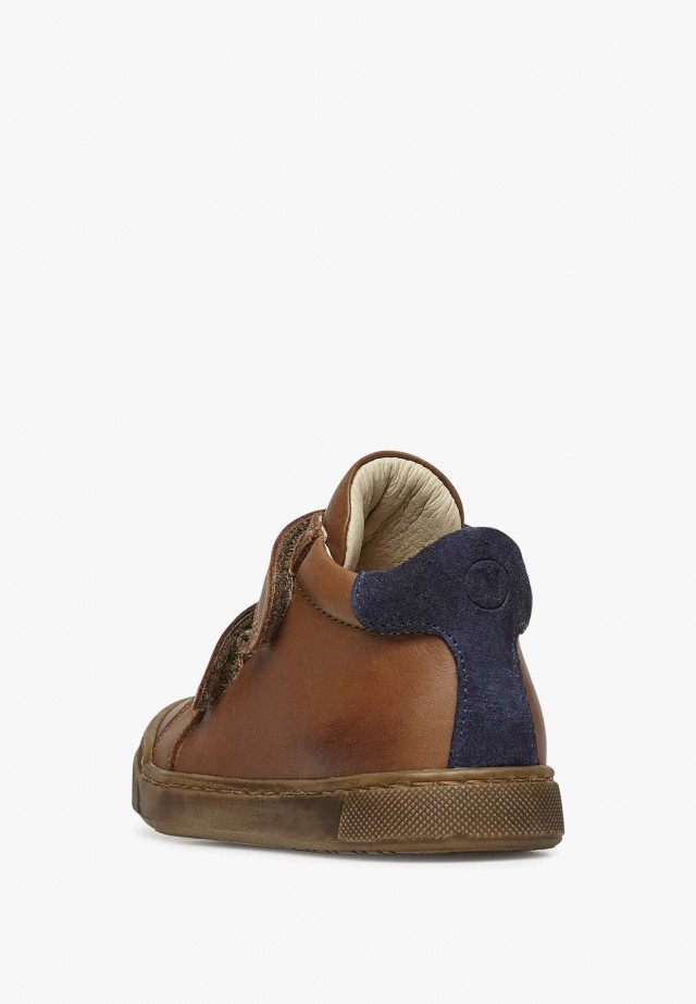 NATURINO LOVAN VLSneakers aus Leder und Veloursleder, Braun