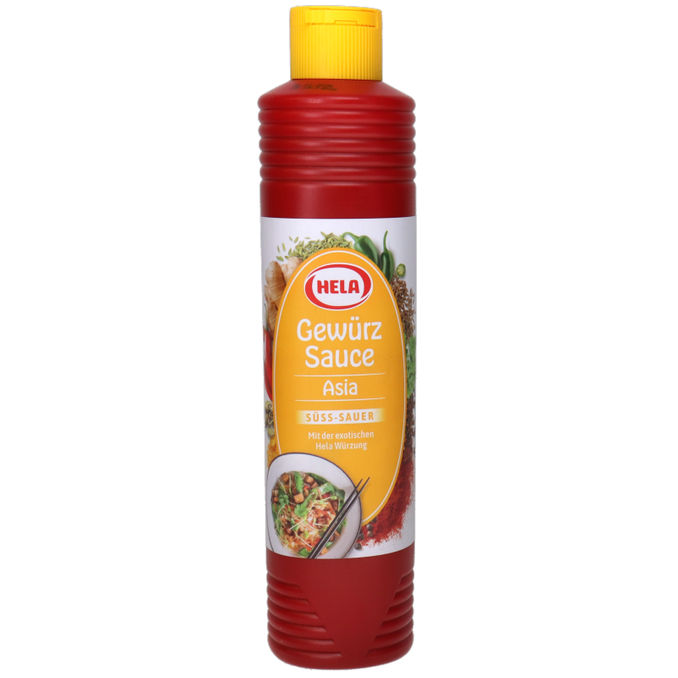 Gewürz Sauce Asia süß-sauer, 800ml von Hela