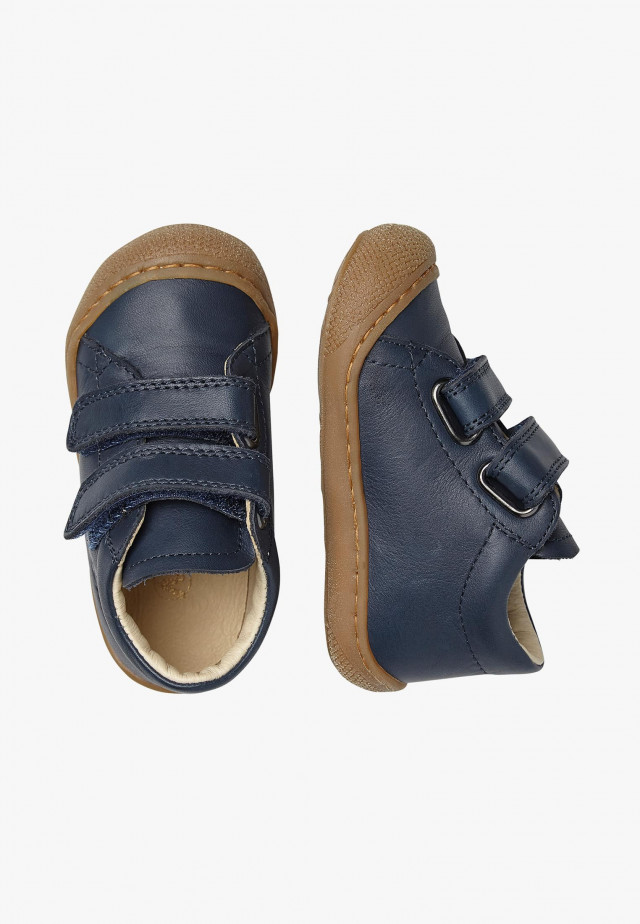 NATURINO COCOON VLLauflernschuhe aus Nappaleder, Marineblau