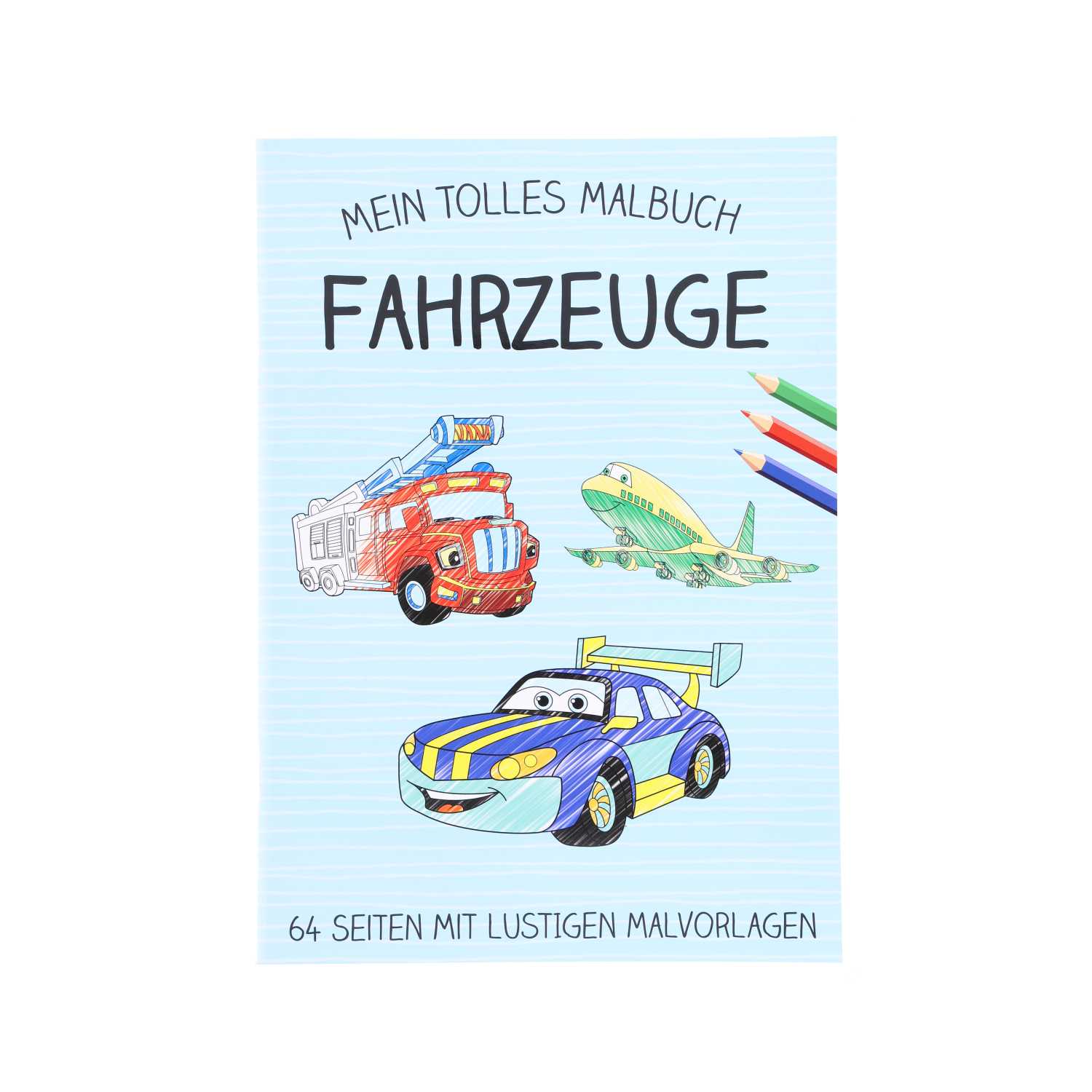 Malbuch A4 f.Kinder 64 Seiten