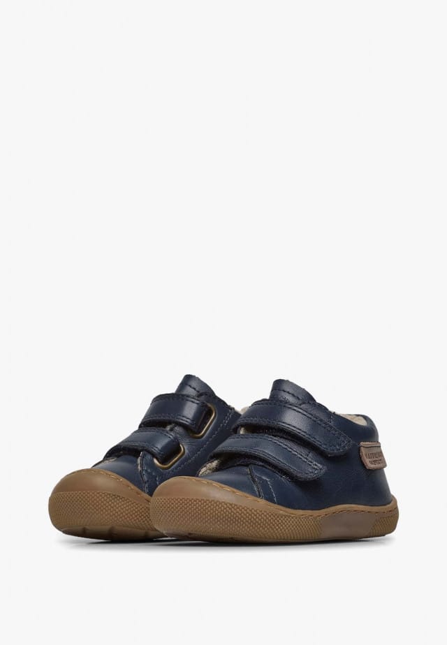 NATURINO AMUR VLBarfußschuhe aus Leder, Marineblau