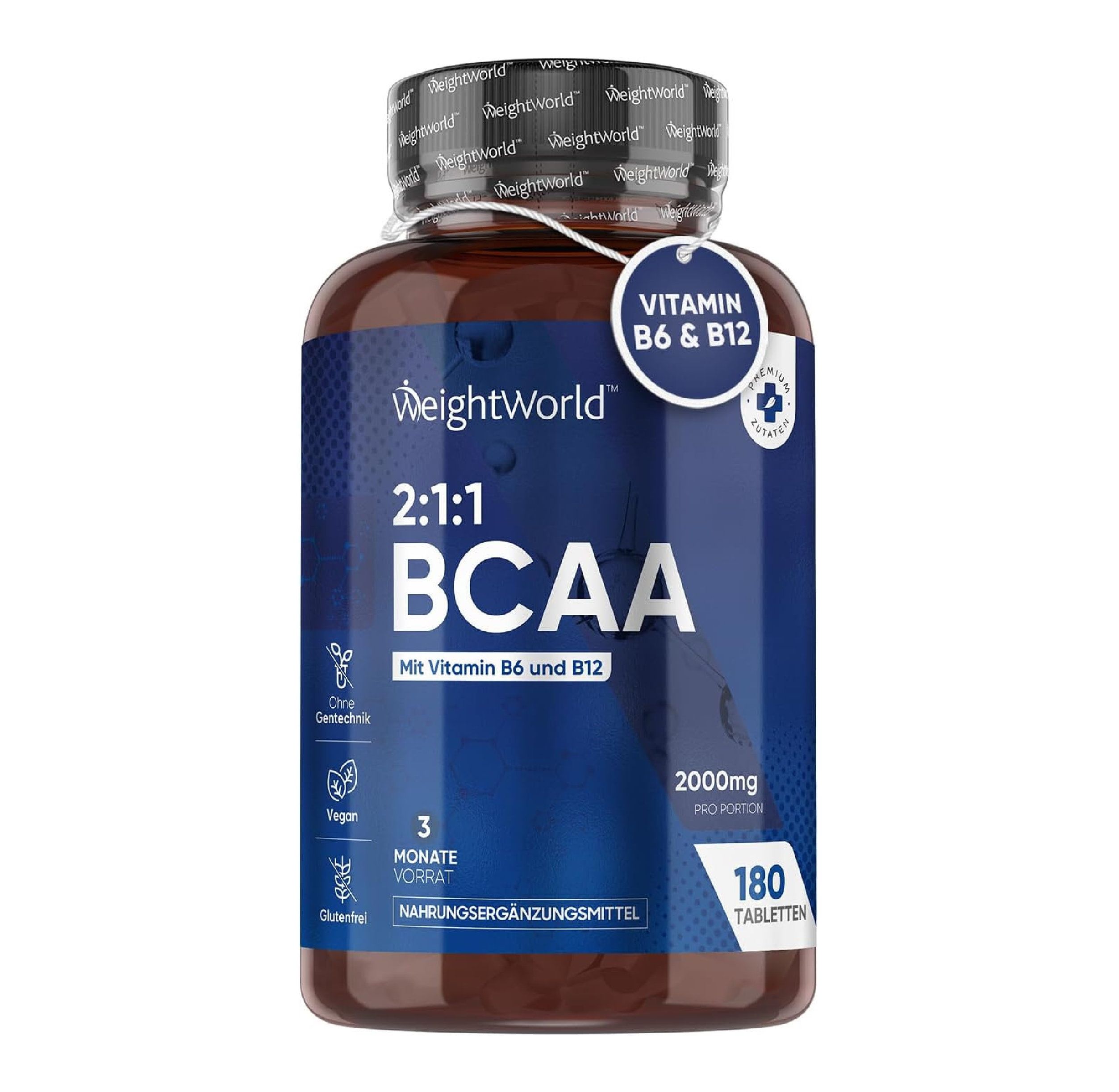 WeightWorld 2:1:1 BCAA 2000mg