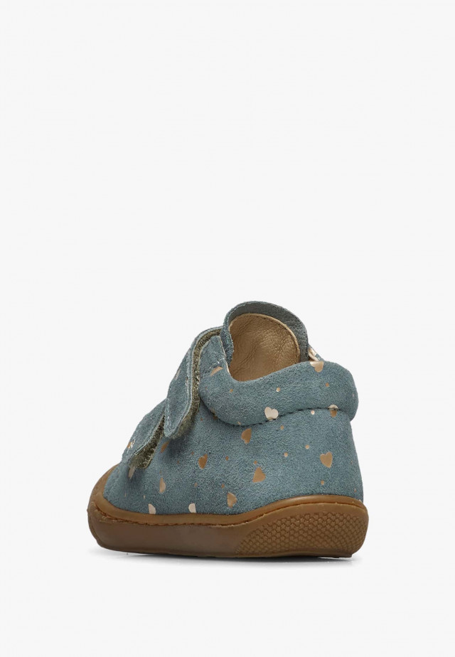 NATURINO COCOON VLLauflernschuhe aus Veloursleder, Salbei