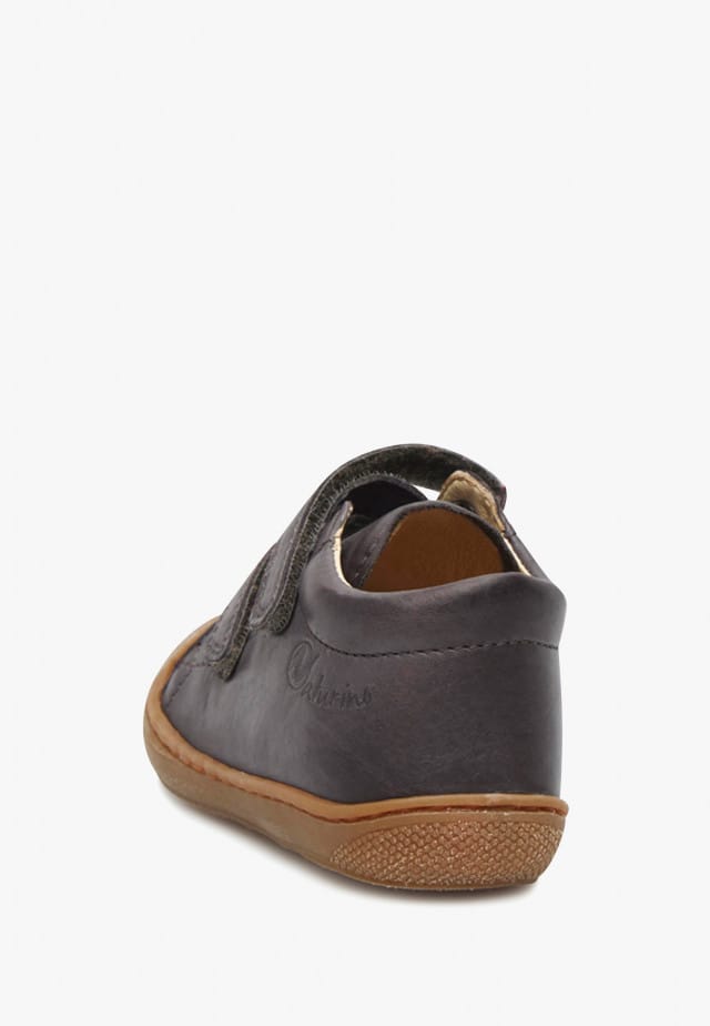 NATURINO COCOON VLLauflernschuhe aus Nappaleder, Anthrazit