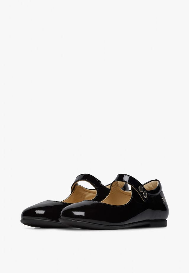 NATURINO OVINDOLIBallerinas aus Lackleder, Schwarz