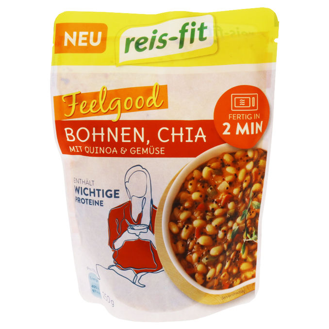 Reis-Fit Feelgood Bohnen & Chia, 250g von Reis-Fit