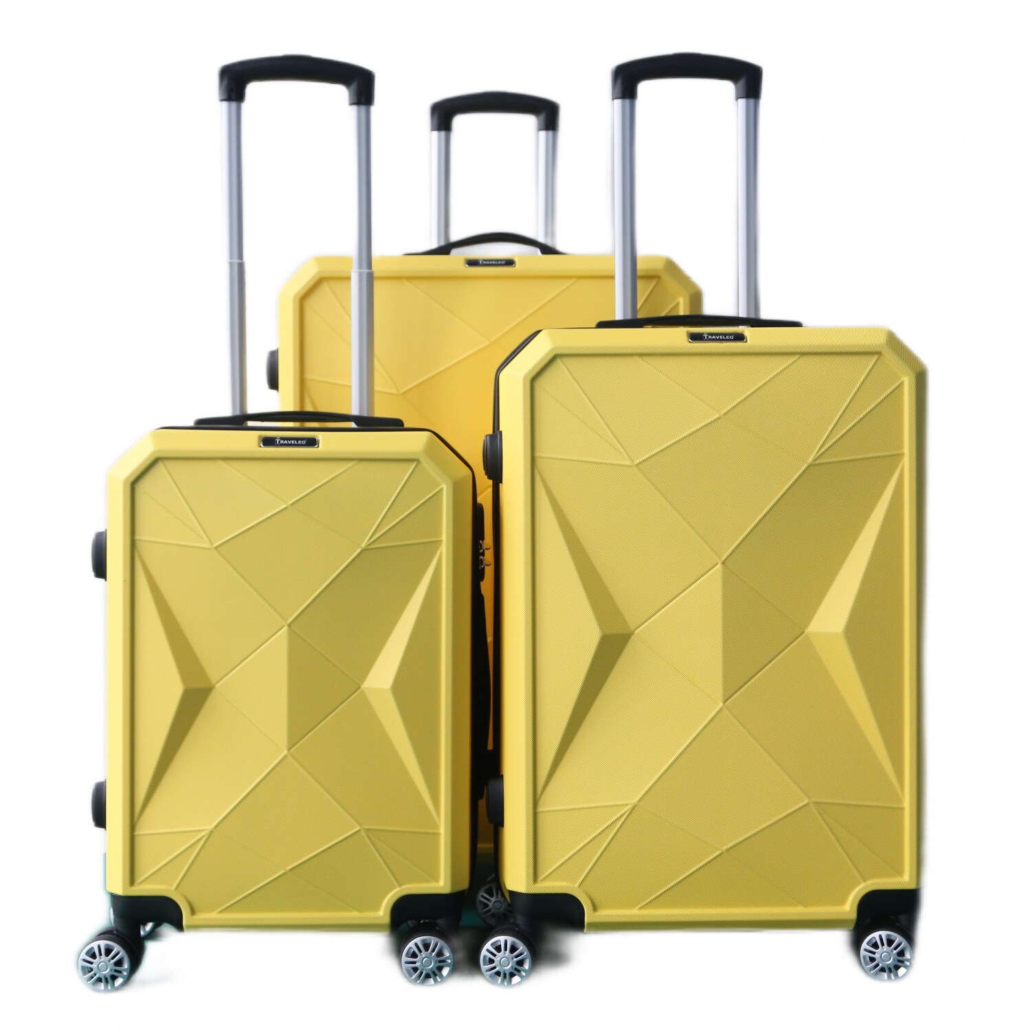 Reisekoffer ABS-03 Koffer 3-teilig Hartschale Trolley Set