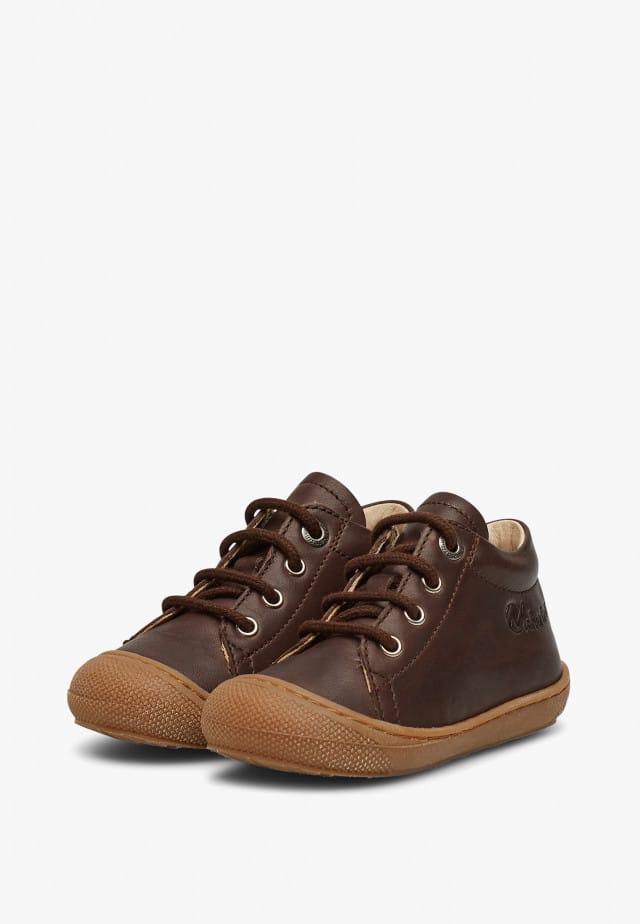 NATURINO COCOONLauflernschuhe aus Nappaleder, Braun