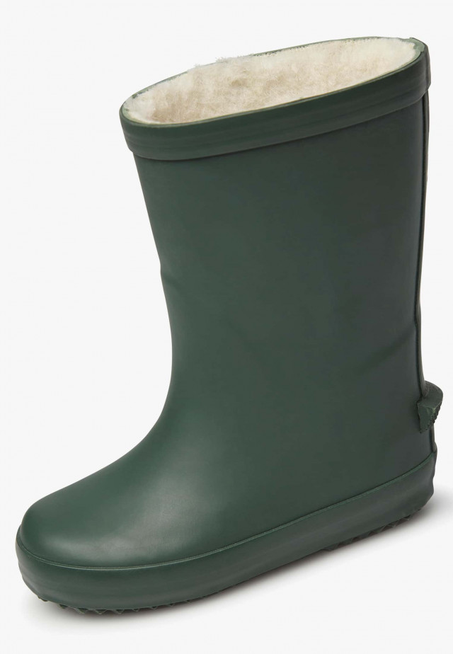 NATURINO RAINBOOT WARM.Regenstiefel, Dunkelgrün