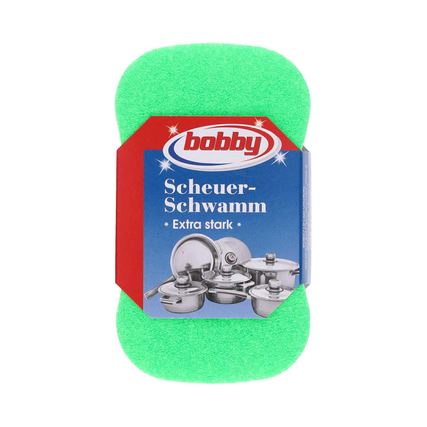 Bobby Scheuerschwamm Topfreininger extra stark 4fach