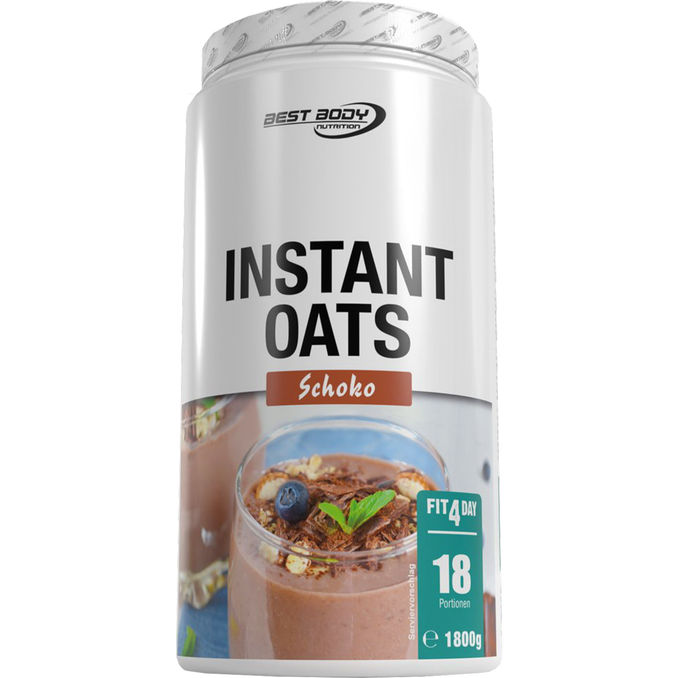 Instant Oats Schoko XL, 1800g von Best Body Nutrition
