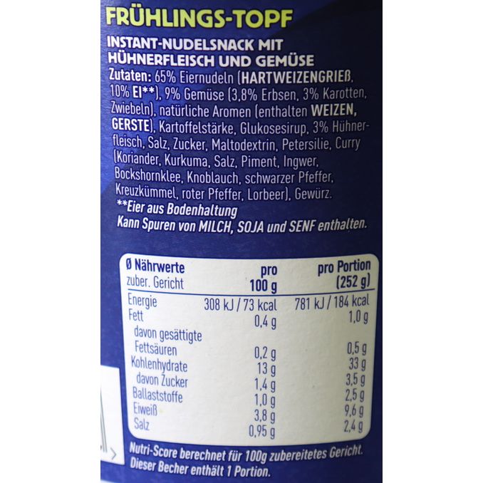 Frühlings-Topf, 52g von Birkel