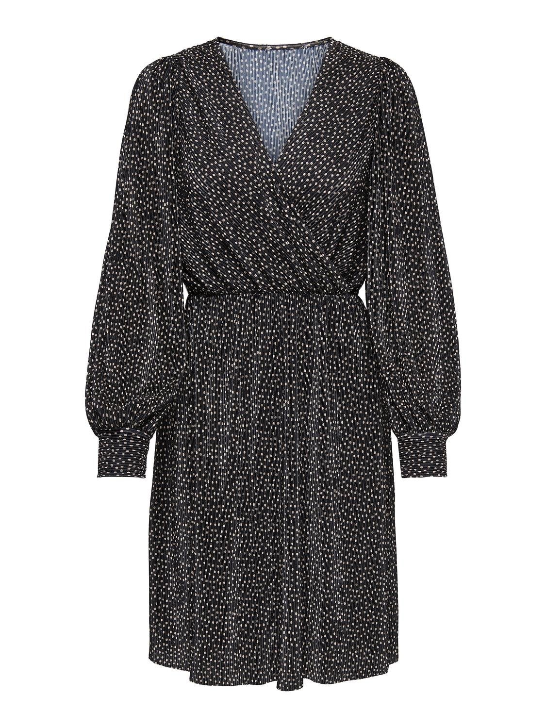 JDYVIA Kurzes Kleid Black