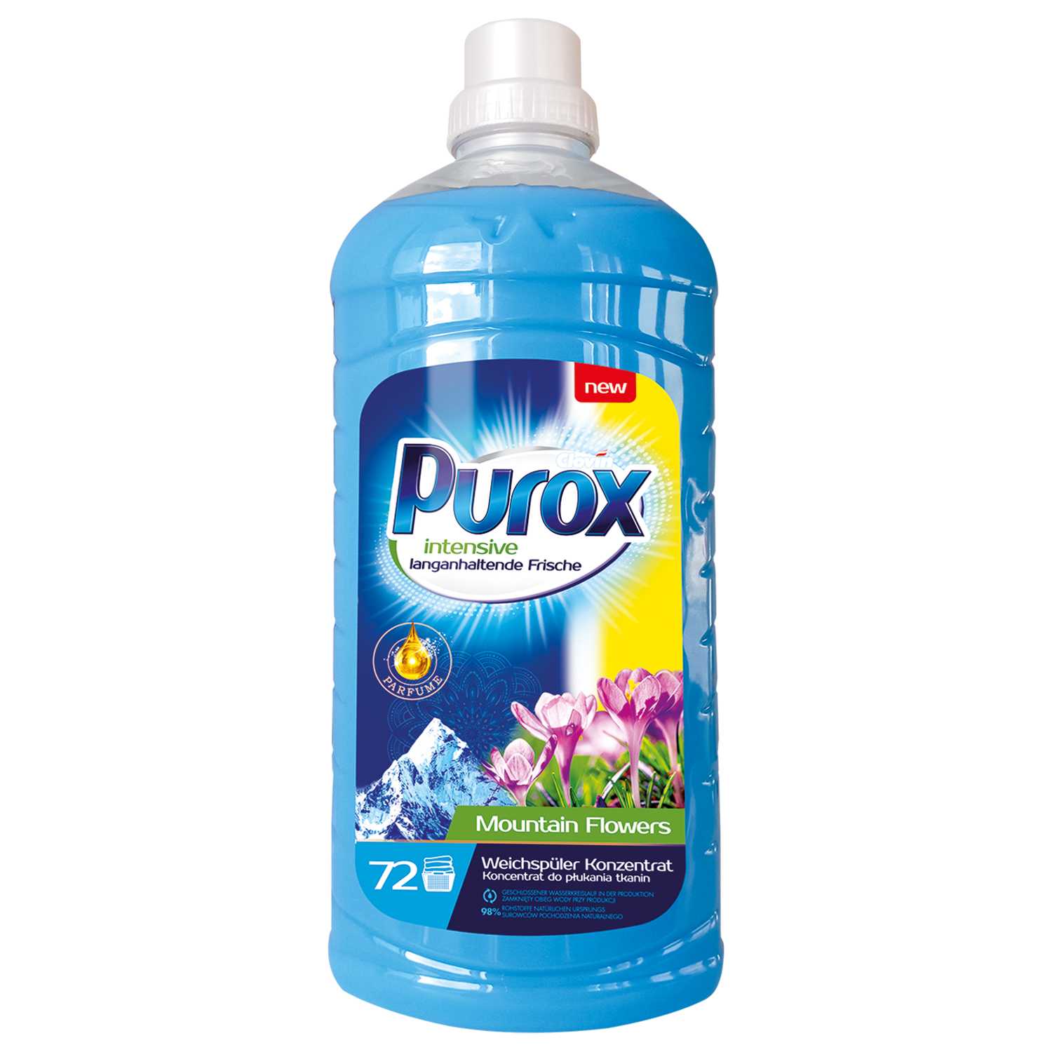Purox Weichspüler 1,8l Blue Flowers