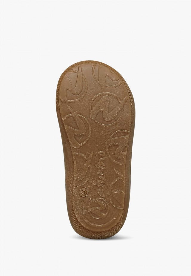 NATURINO COCOON VLLauflernschuhe aus Veloursleder, Militärgrün