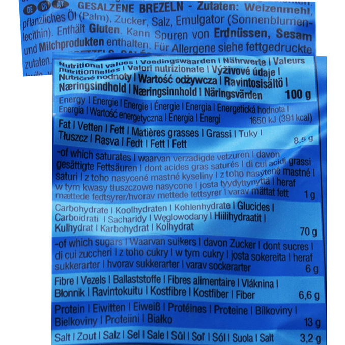 Mini Brezeln Original, 85g von Flatzel