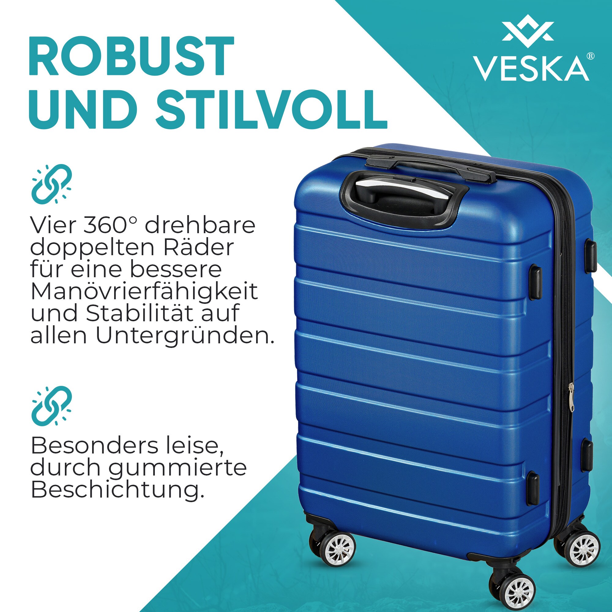 Veska Hartschalenkoffer Kofferset 