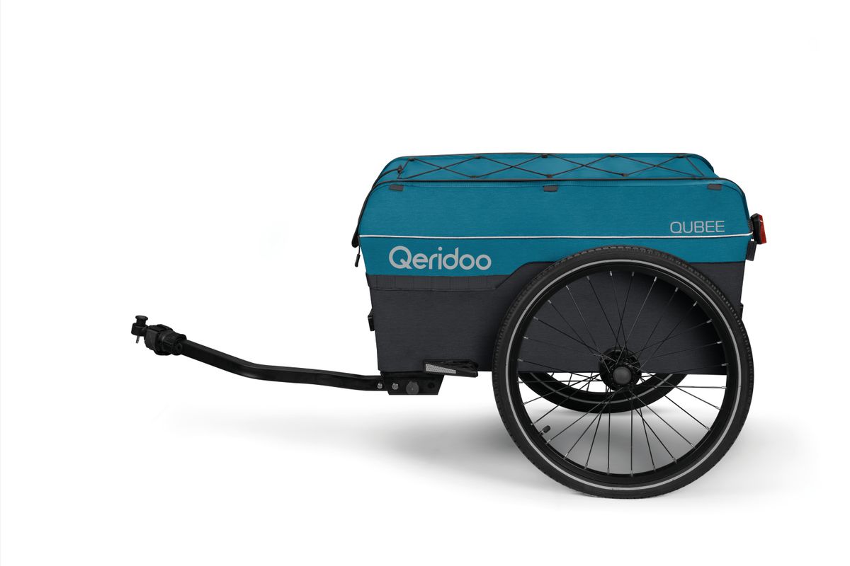 Qeridoo Fahrradanhänger Qubee Limited Edition Petrol