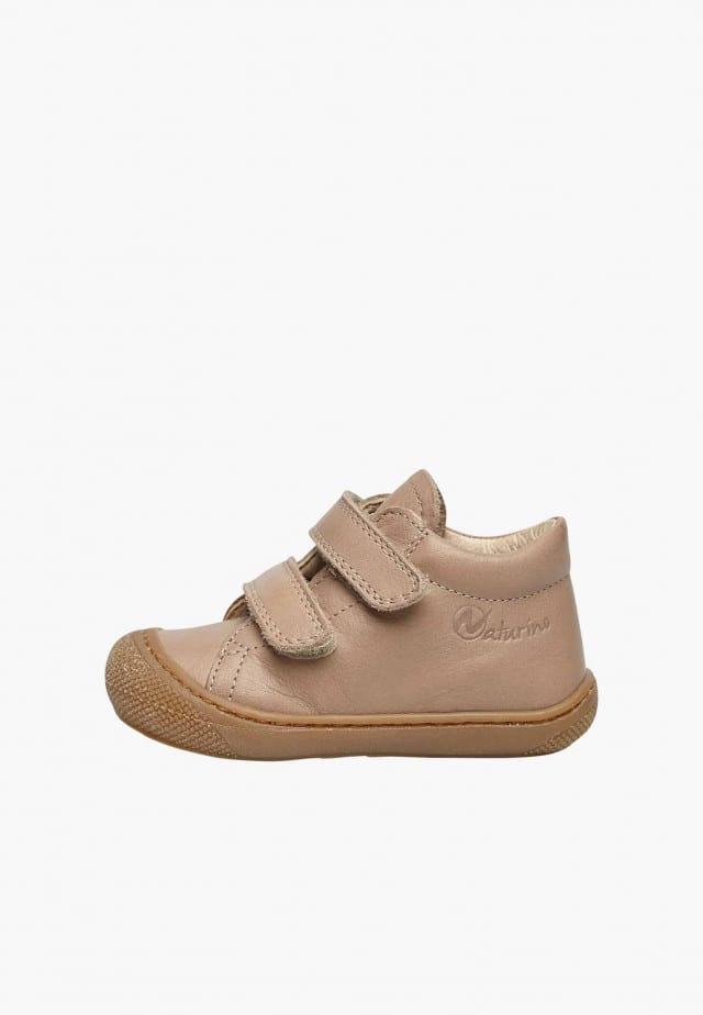 NATURINO COCOON VLLauflernschuhe aus Nappaleder, Taupe