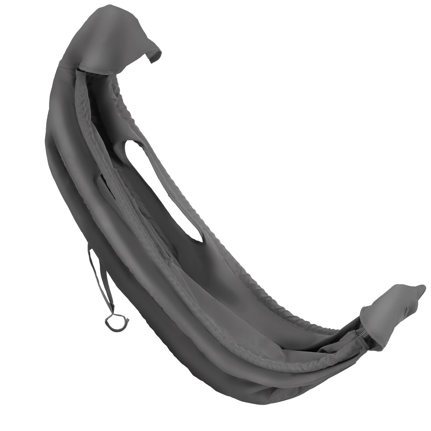 tectake® Hängesessel, mit extra dickem Sitzkissen, 360° drehbar, Belastbarkeit 160 kg, inklusive Schutzhülle, 100 x 97 x 201 cm