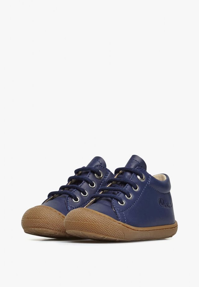 NATURINO COCOONLauflernschuhe aus Nappaleder, Mitternachtsblau