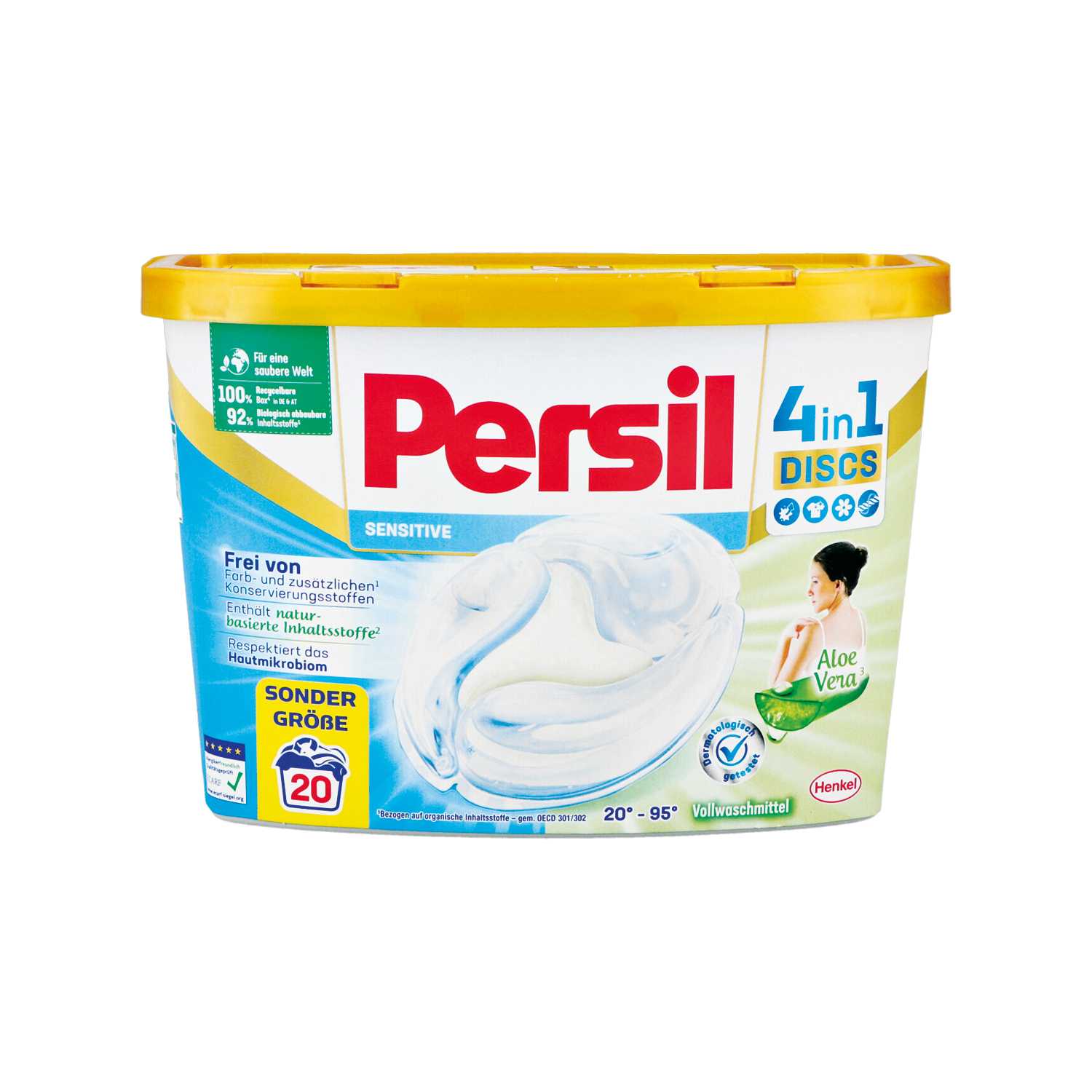 Persil Discs Waschmittel  4in1 Sensitiv 20 WL