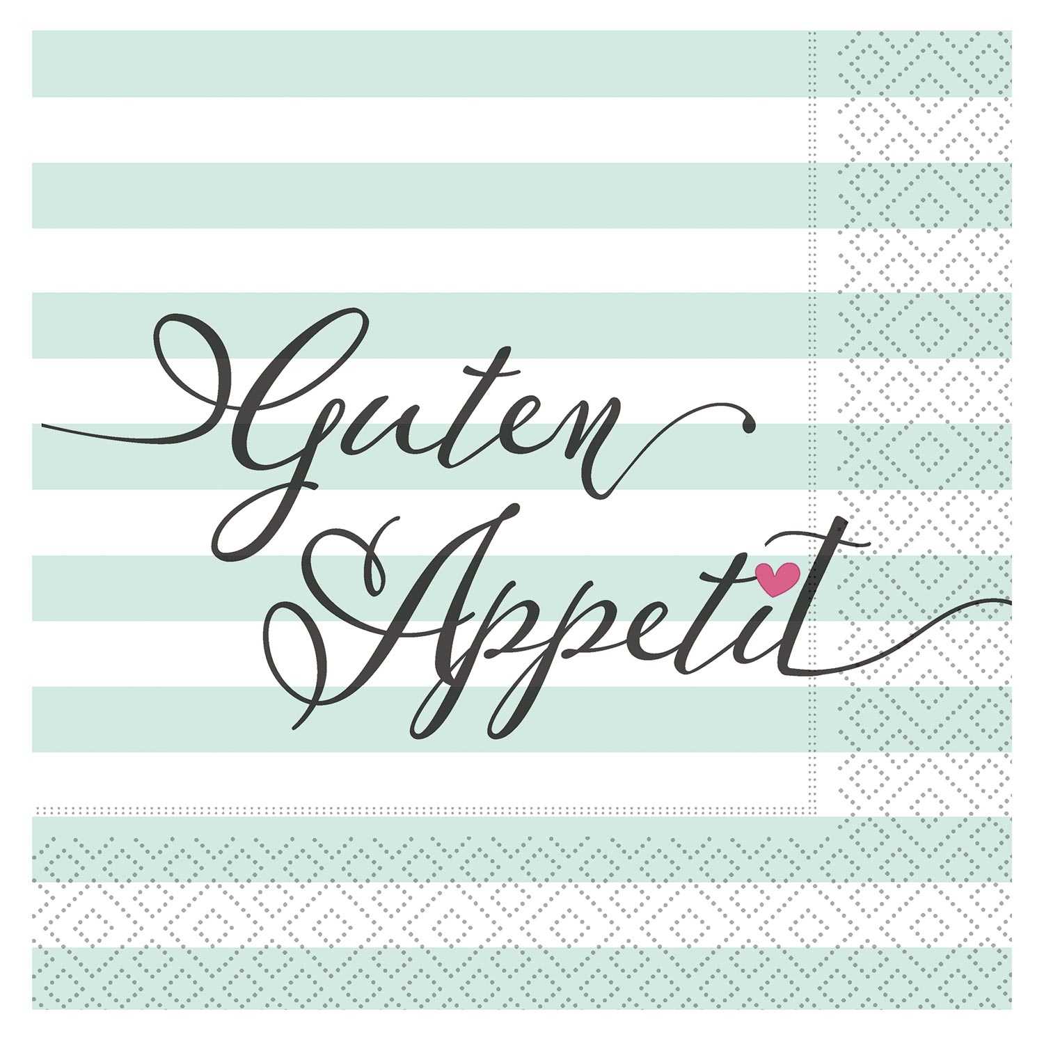 O'canny Servietten Guten Appetit 25 x 25 cm 20er