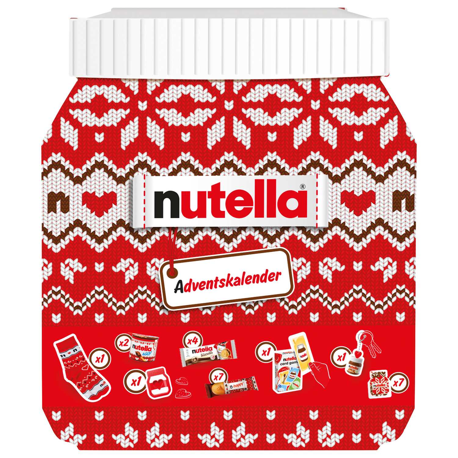 Adventskalender Ferrero nutella 528g
