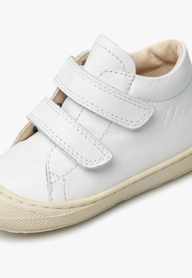 NATURINO COCOON VLLauflernschuhe aus Nappaleder, Weiß
