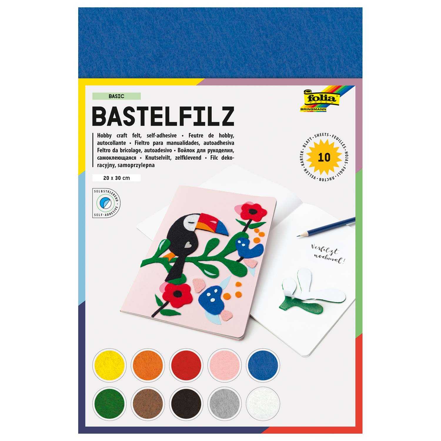 Bastelfilz selbstkl.