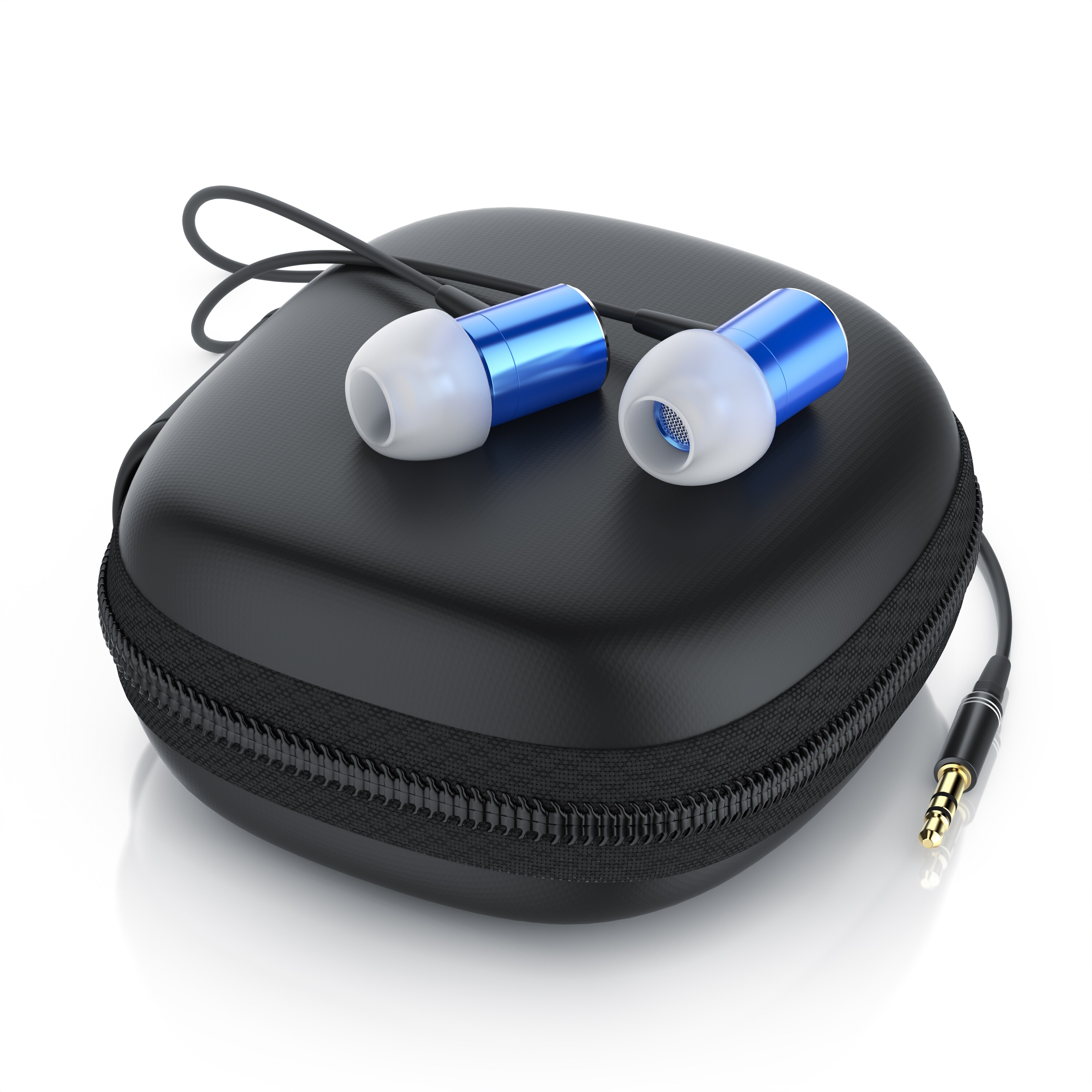 CSL High End In-Ear Kopfhörer Glare Blue Dynamischer 8mm Treiber / Noise Reduction Design
