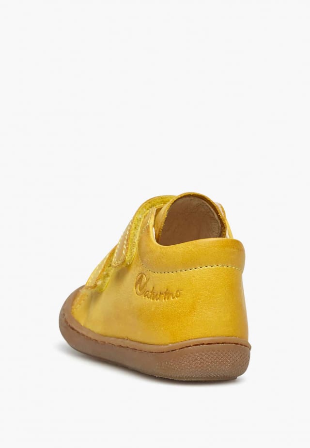 NATURINO COCOON VLLauflernschuhe aus Nappaleder, Gelb