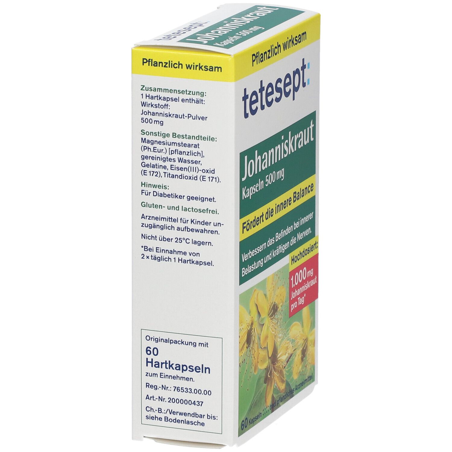 tetesept® Johanniskraut Kapseln 500 mg