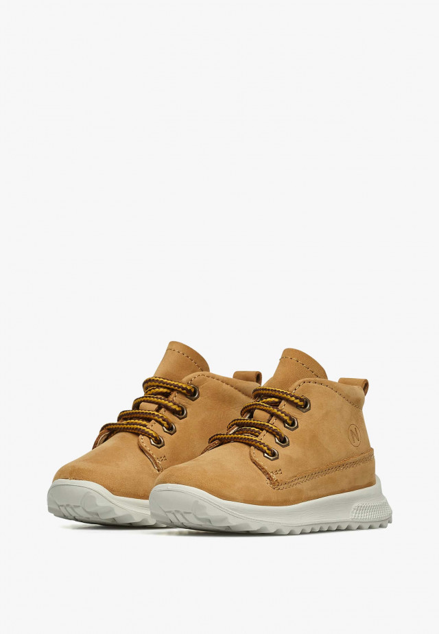 NATURINO KODRIG WPSchuhe aus Veloursleder, Ockergelb