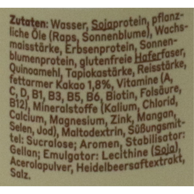 yfood Vegan Drink Schoko, 500ml von yfood