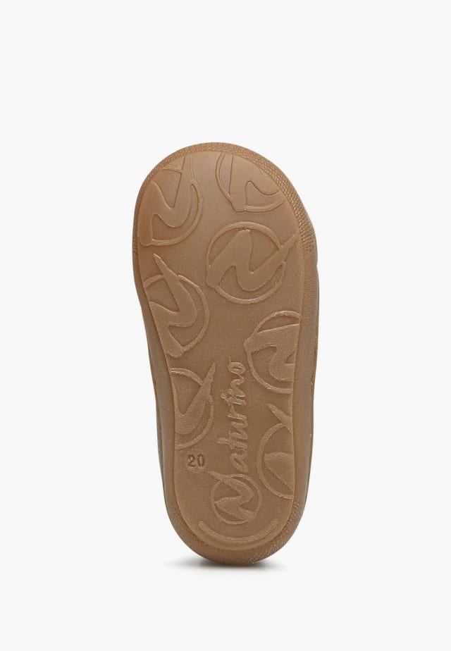 NATURINO COCOONLauflernschuhe aus Leder mit Wollfutter, Marineblau