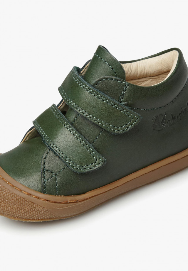 NATURINO COCOON VLLauflernschuhe aus Nappaleder, Dunkelgrün