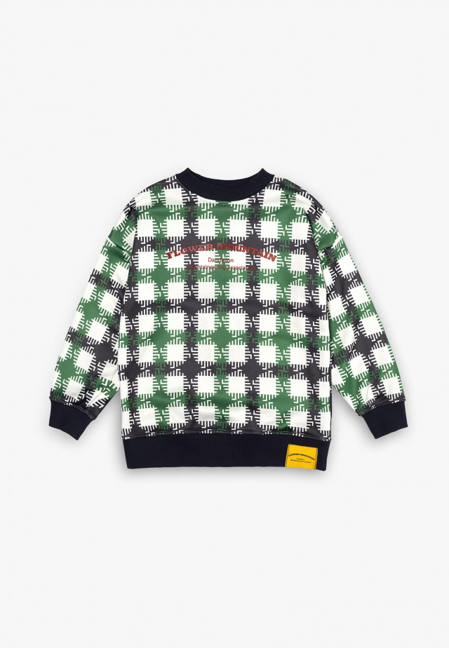 YORISweatshirt, Blau-Weiß