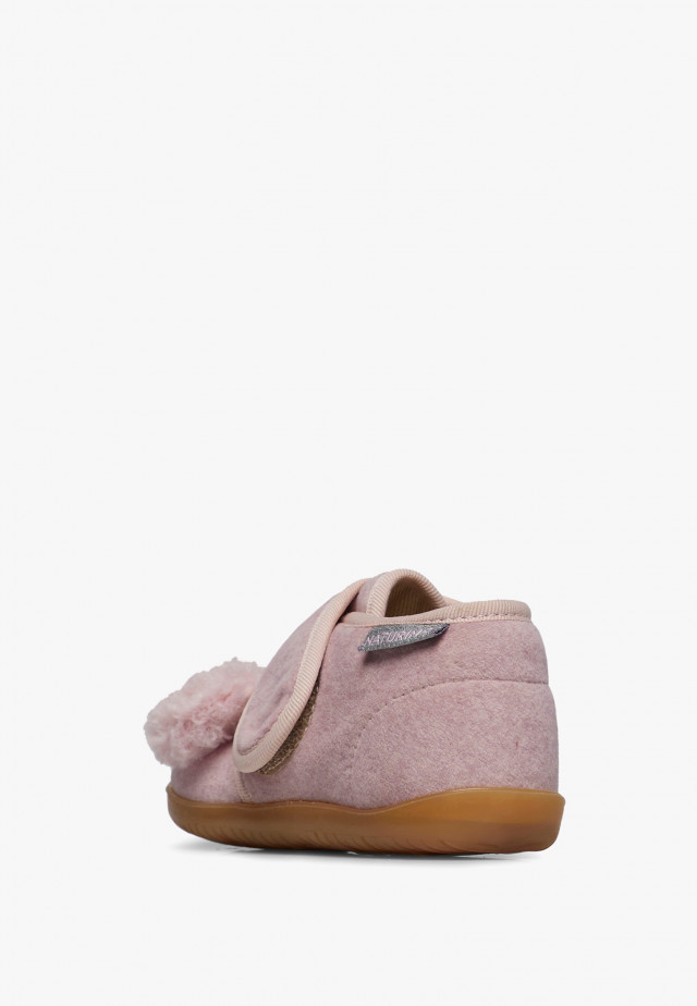 NATURINO BIDAIMHausschuhe aus Stoff, Rosa