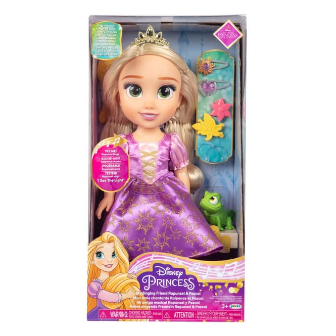 Disney Rapunzel - Singende Puppe & Pascal Figur