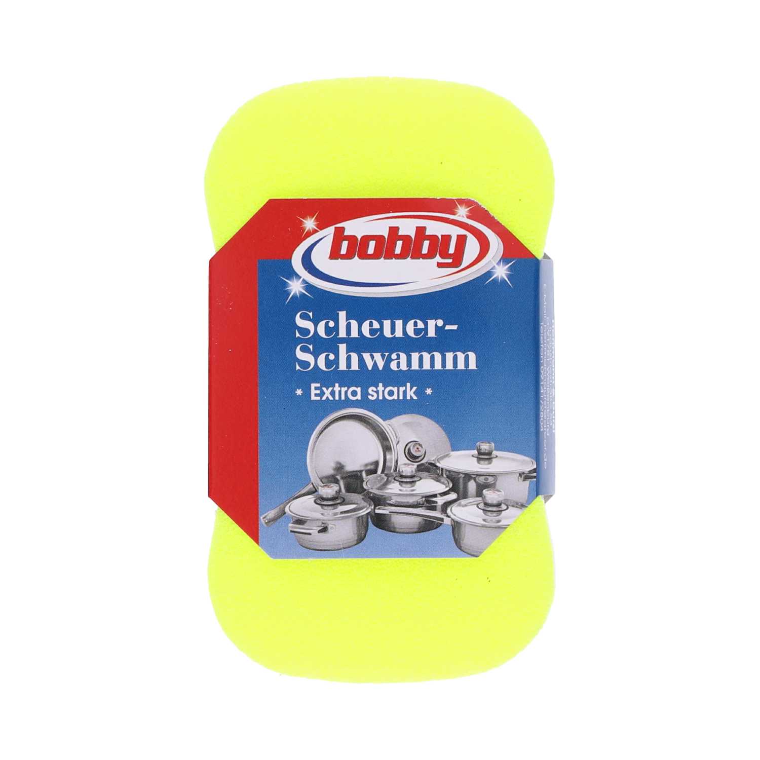 Bobby Scheuerschwamm Topfreininger extra stark 4fach