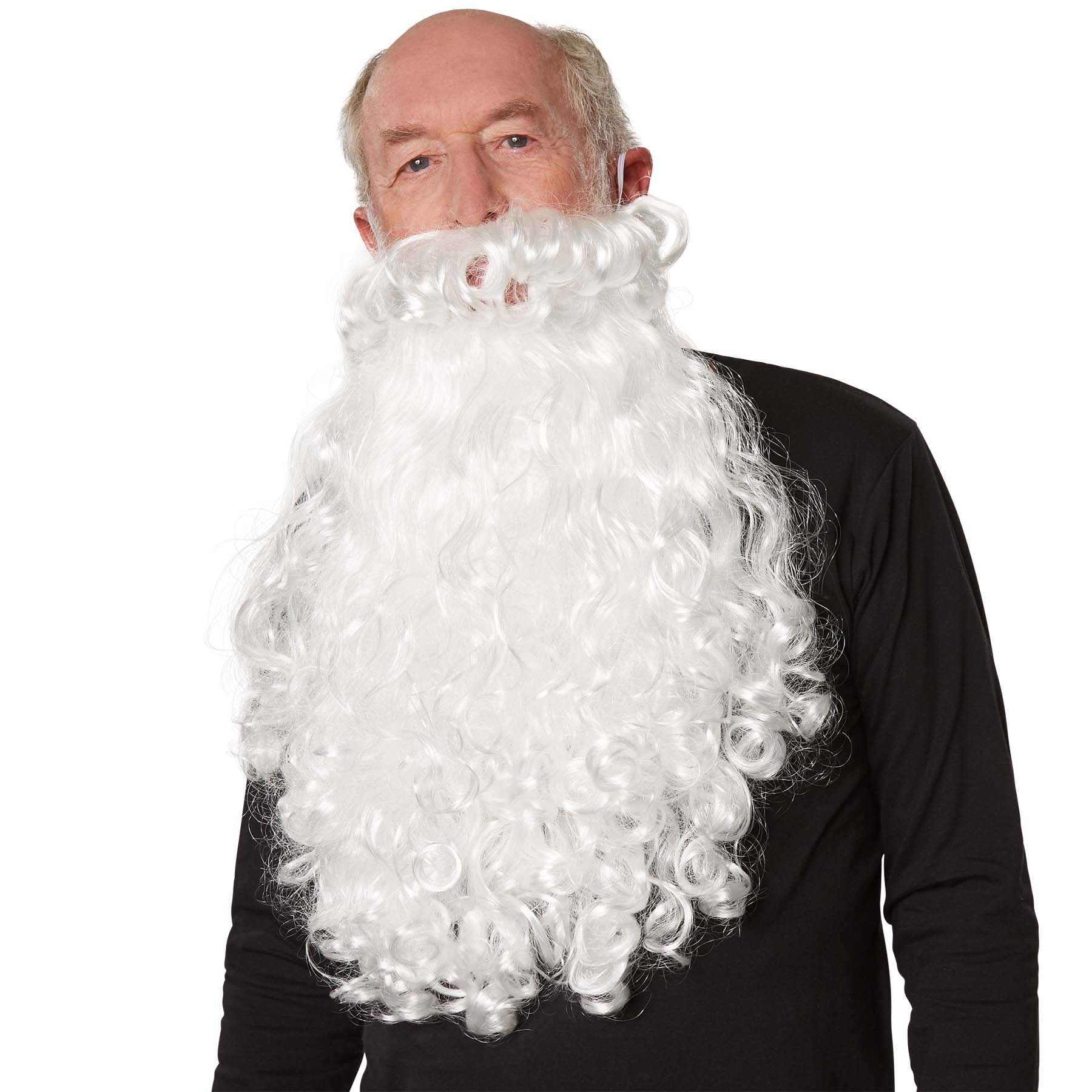 tectake® Weihnachtsmann Perücke und Bart