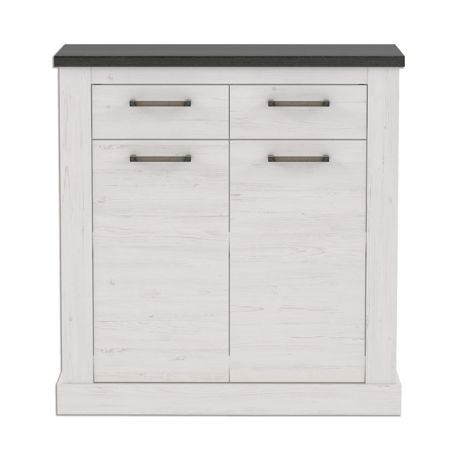 Kommode - Pinie weiß-Touchwood - 101 cm