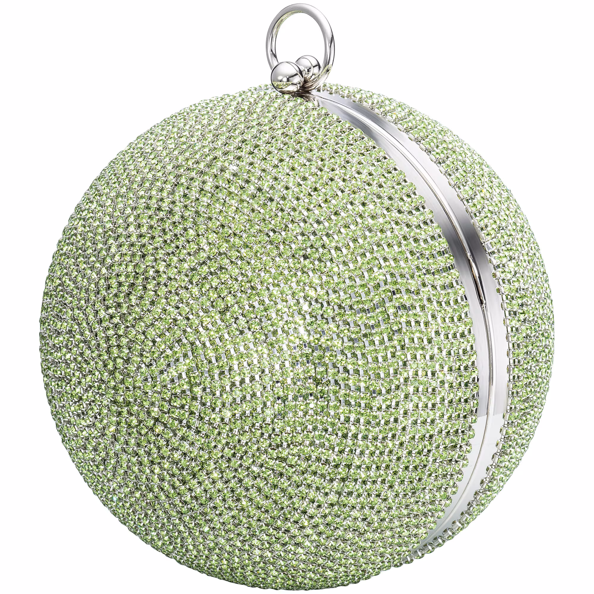 Julie Julsen Handbag Metall mit Zirkonia grün